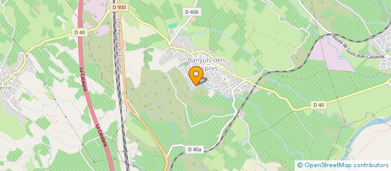 localisation de l'entreprise SCI DUFOUR-GRIFOLL  BANYULS-DELS-ASPRES