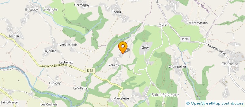 localisation de l'entreprise SCI DUFOURNET  GRUFFY