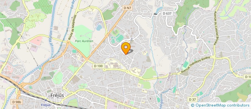 localisation de l'entreprise SCI DUFRAIS à FREJUS
