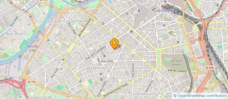 localisation de l'entreprise SCI DUGAUQUIER à LILLE