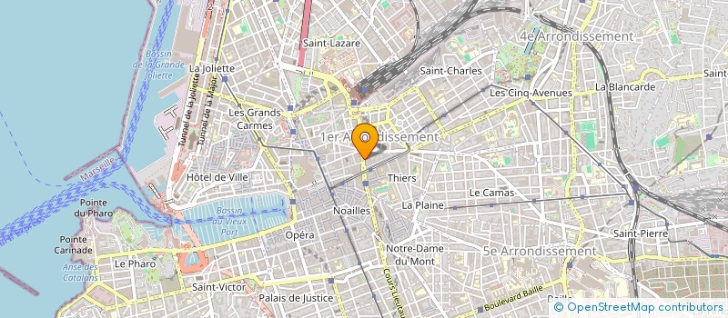 localisation de l'entreprise SCI DUGOMMIER à MARSEILLE