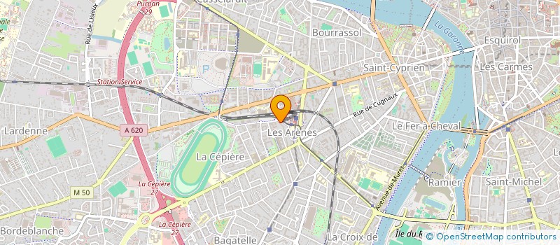 localisation de l'entreprise SCI DUGOMMIER LGI  ODARS