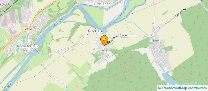 localisation de l'entreprise SCI DUGRANDMONT  PESMES