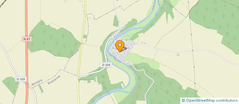 localisation de l'entreprise SCI DUGRAVOT à RIAUCOURT