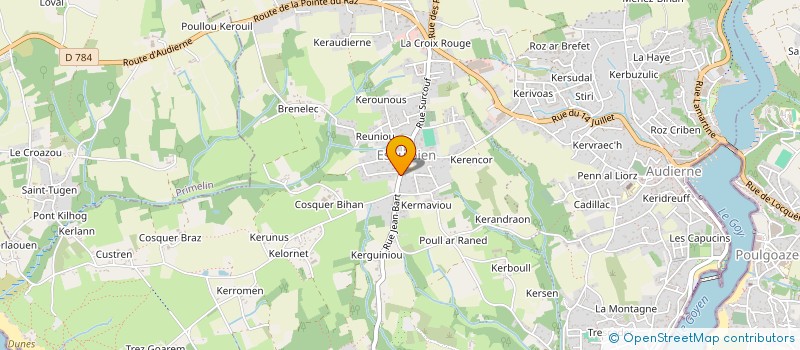 localisation de l'entreprise SCI DUGUAY TROUIN  AUDIERNE