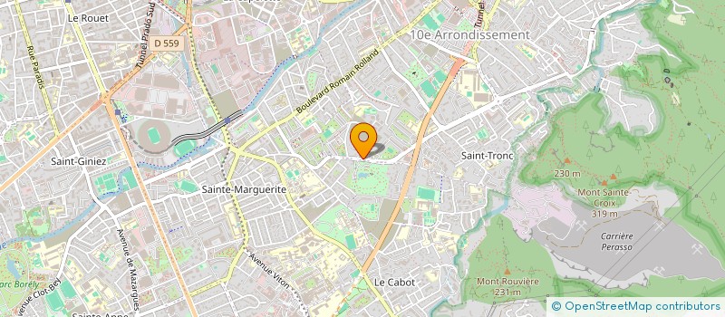 localisation de l'entreprise SCI DUGUESCLIN à MARSEILLE