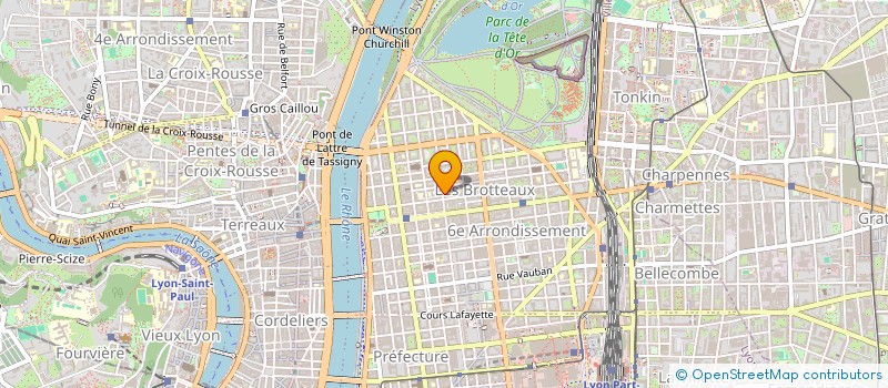 localisation de l'entreprise SCI DUGUESCLIN ORSAY  LYON