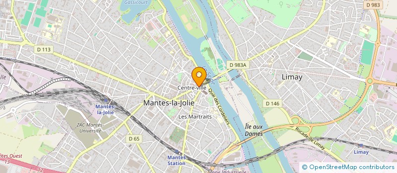 localisation de l'entreprise SCI DUGUET  MANTES-LA-JOLIE