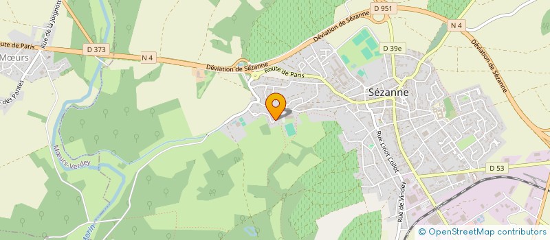 localisation de l'entreprise SCI DUGUET à SEZANNE