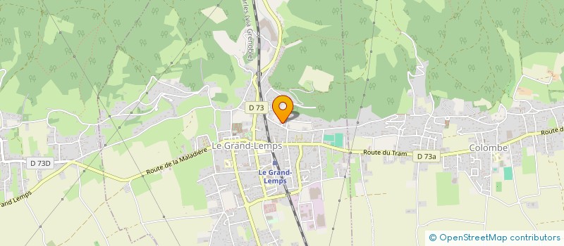 localisation de l'entreprise SCI DUGUET PERE & FILS  LE GRAND-LEMPS