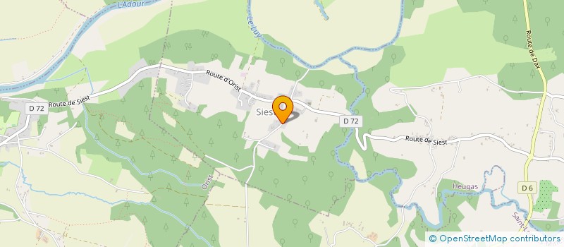 localisation de l'entreprise SCI DUGUI  HEUGAS