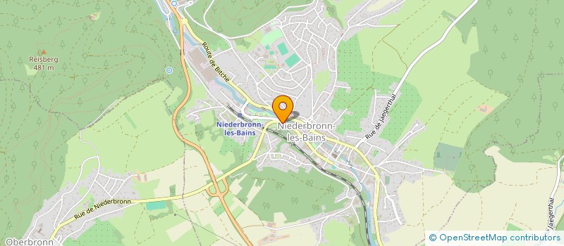 localisation de l'entreprise SCI DUHAUTOIS  NIEDERBRONN-LES-BAINS