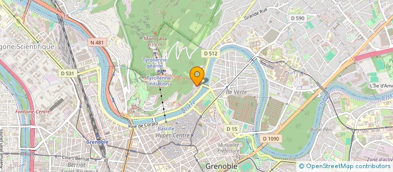 localisation de l'entreprise SCI DUHESME à GRENOBLE