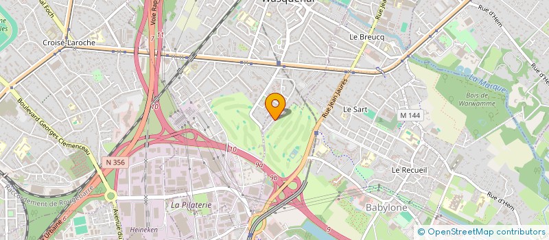 localisation de l'entreprise SCI DUHEZ à VILLENEUVE-D'ASCQ