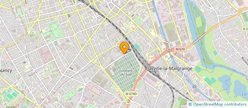 localisation de l'entreprise SCI DUHO  NANCY