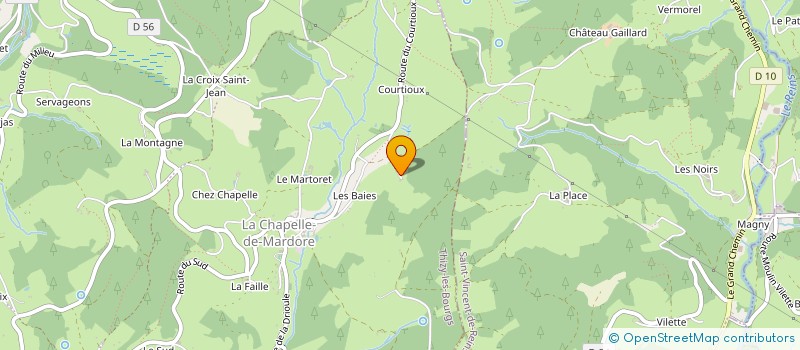 localisation de l'entreprise SCI DUJAMBON  COURS