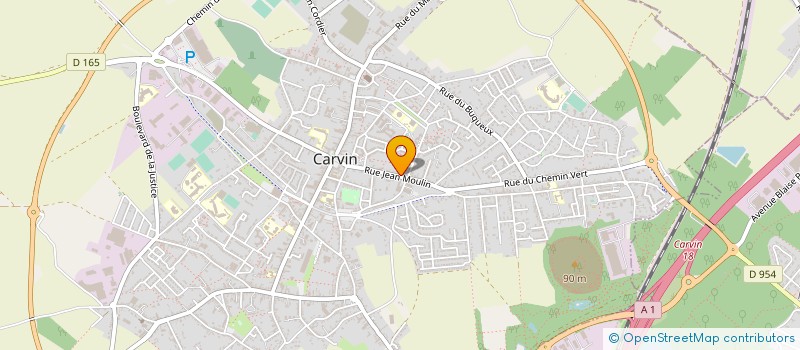 localisation de l'entreprise SCI DUJARDIN FRERES  CARVIN