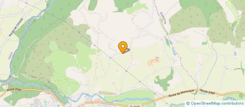 localisation de l'entreprise SCI DUJAS  CERESTE-EN-LUBERON