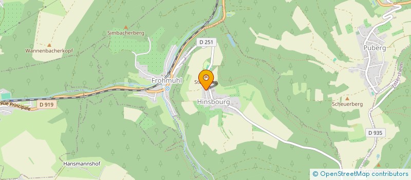 localisation de l'entreprise SCI DUK2  WINGEN-SUR-MODER