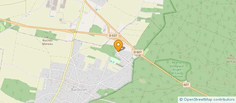 localisation de l'entreprise SCI DULAC  BARBIZON