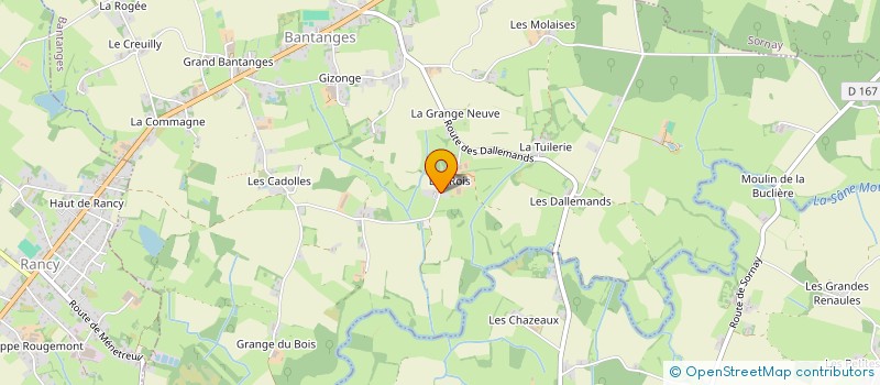 localisation de l'entreprise SCI DULAND  BANTANGES