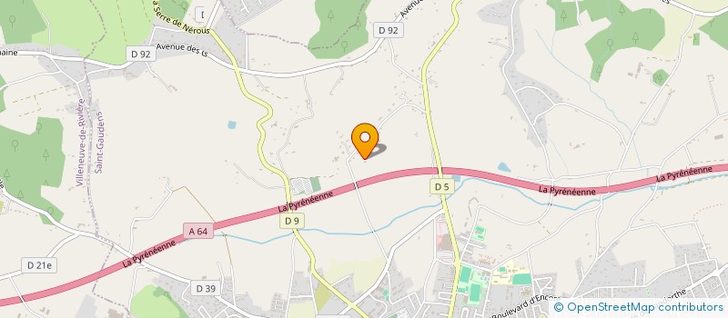 localisation de l'entreprise SCI DULENS  SAINT-GAUDENS