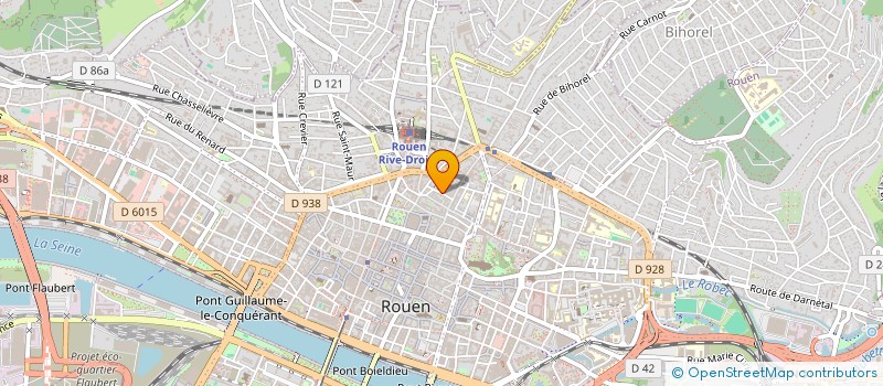 localisation de l'entreprise SCI DULIEU  ROUEN