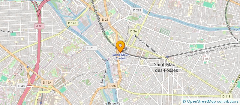 localisation de l'entreprise SCI DULIVIER à SAINT-MAUR-DES-FOSSES