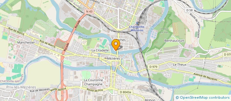 localisation de l'entreprise SCI DULMEN à CHARLEVILLE-MEZIERES