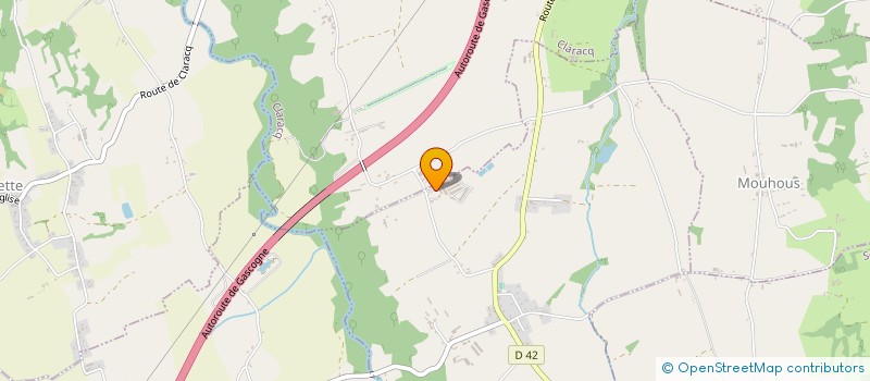 localisation de l'entreprise SCI DULUC  CARRERE