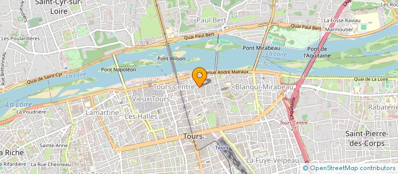 localisation de l'entreprise SCI DUMA  TOURS