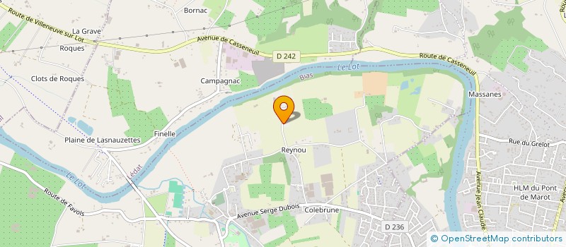 localisation de l'entreprise SCI DUMA  BIAS