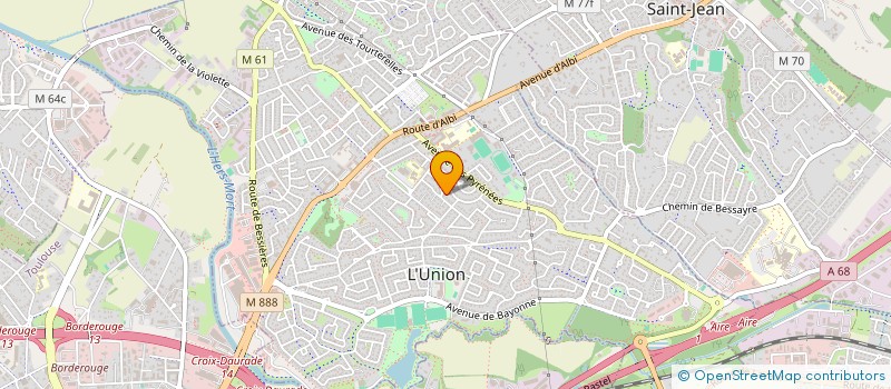 localisation de l'entreprise SCI DUMAG à L'UNION