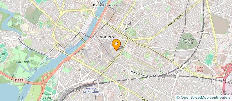 localisation de l'entreprise SCI DUMAIL  ANGERS