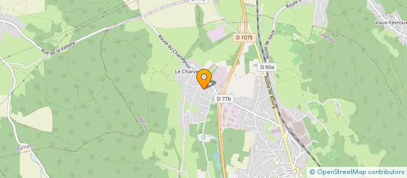 localisation de l'entreprise SCI DUMAINE à LAGNIEU