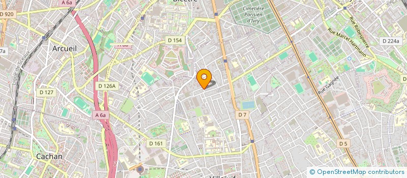 localisation de l'entreprise SCI DUMANDS à VILLEJUIF
