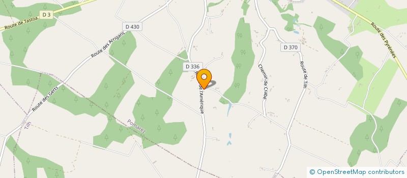 localisation de l'entreprise SCI DUMAR  POMAREZ