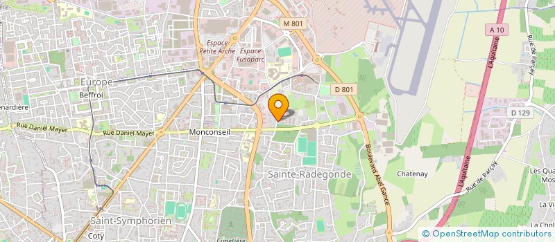 localisation de l'entreprise SCI DUMAREST  TOURS
