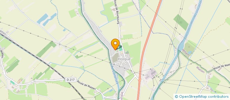 localisation de l'entreprise SCI DUMAREY MENEBOODE  HOLQUE