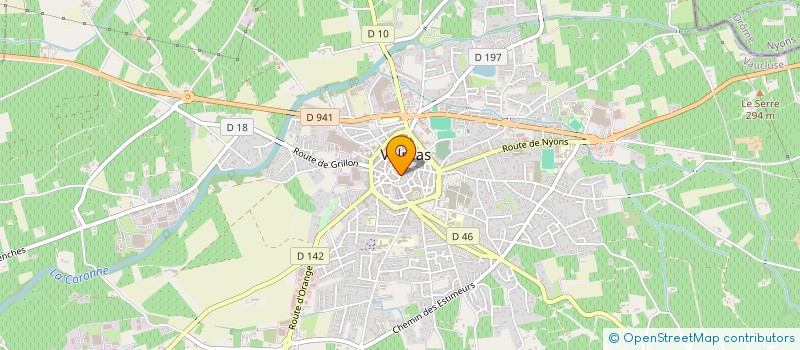 localisation de l'entreprise SCI DUMAS à VALREAS