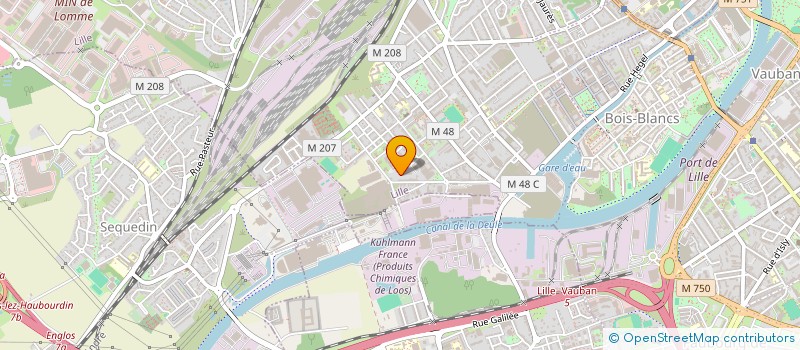 localisation de l'entreprise SCI DUMAS à LILLE