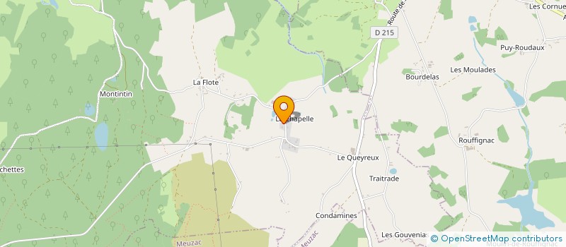 localisation de l'entreprise SCI DUMAS à CHATEAU-CHERVIX