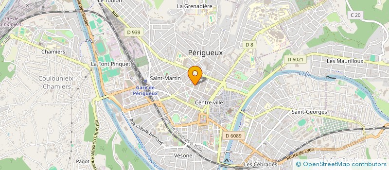 localisation de l'entreprise SCI DUMAS FREGEFON à PERIGUEUX