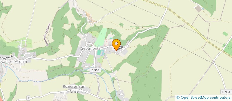 localisation de l'entreprise SCI DUMAY DIAMENTE  ACY