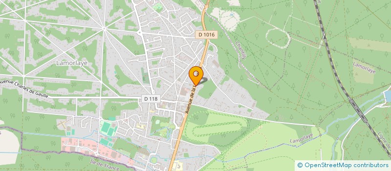 localisation de l'entreprise SCI DUMAY LAMORLAYE  LAMORLAYE