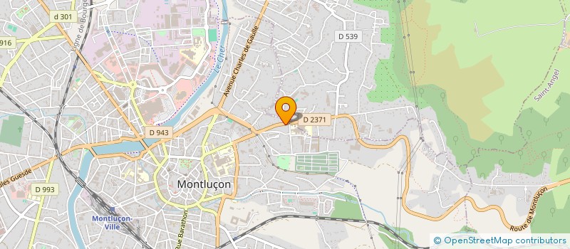 localisation de l'entreprise SCI DUMAZ à MONTLUCON