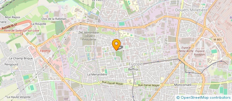 localisation de l'entreprise SCI DUMESNIL  TOURS