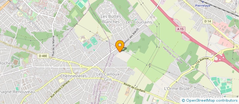 localisation de l'entreprise SCI DUMESNIL à HERBLAY-SUR-SEINE
