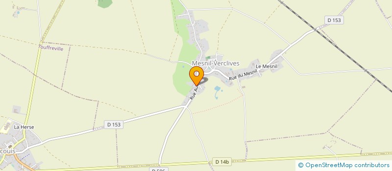 localisation de l'entreprise SCI DUMESNIL  MESNIL-VERCLIVES