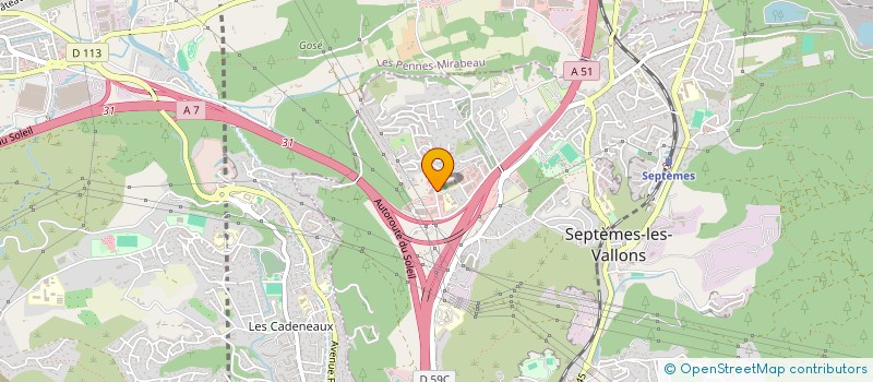 localisation de l'entreprise SCI DUMI à SEPTEMES-LES-VALLONS